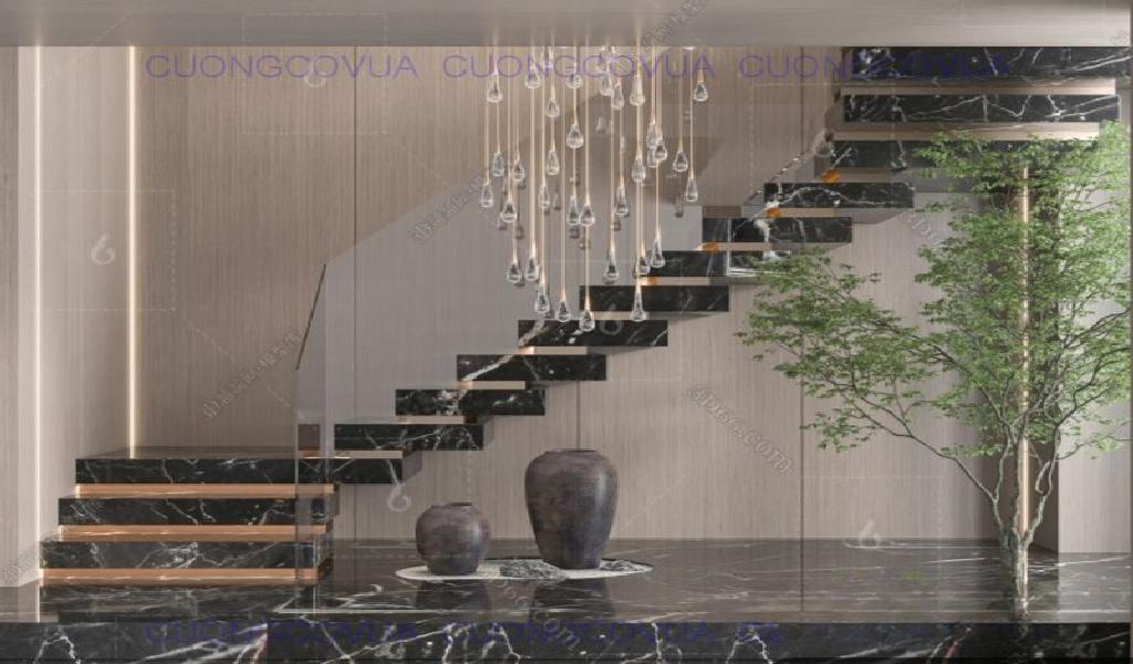 50 MODEL TIỂU CẢNH CẦU THANG 2